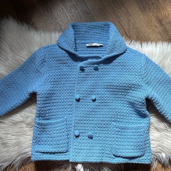 ZARA Collared Button Down Cardigan/Jacket - Picture 7 of 11